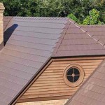 Brown Steel Shingle Roof